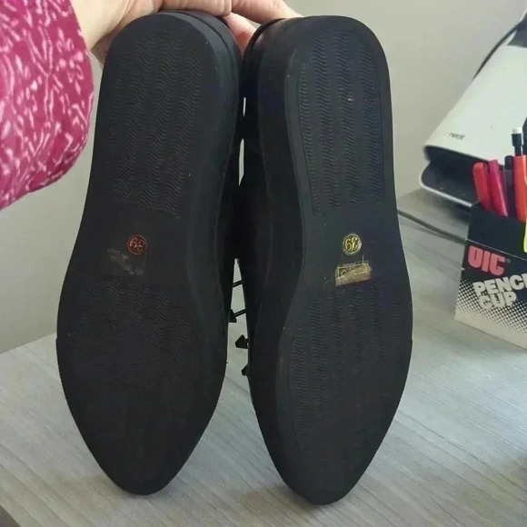 MI-MAI Paris black leather sneakers - Picture 7 of 10